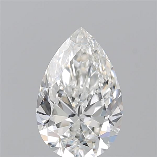 1.01 carat G-VS2 Natūralus Pear Deimantas (1)