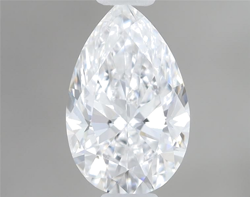 0.45 carat D-SI1 Natūralus Pear Deimantas (1)