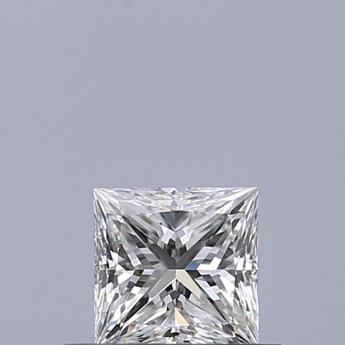 0.41 carat F-VVS1 Natūralus Princess Deimantas (1)
