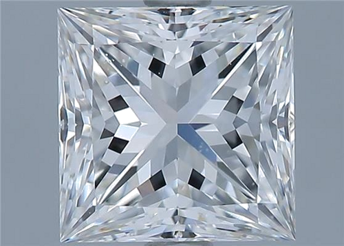 2.01 carat G-VVS1 Natūralus Princess Deimantas (1)