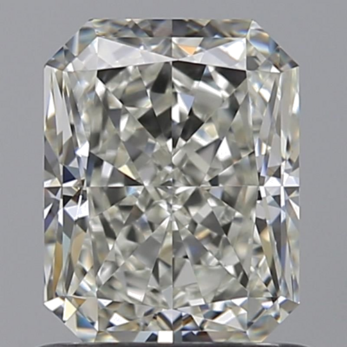 1.01 carat J-VS1 Natūralus Radiant Deimantas (1)
