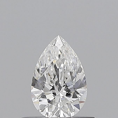0.51 carat E-VS1 Natūralus Pear Deimantas (1)
