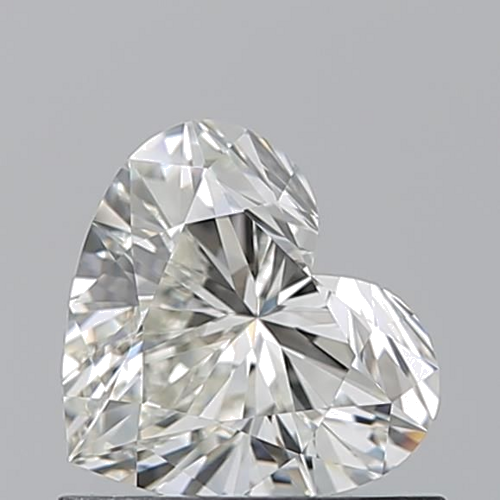 0.72 carat J-VVS1 Natūralus Heart Deimantas (1)