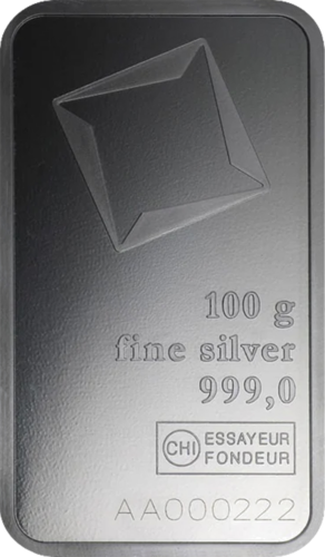 100 g Silver bar Valcambi (2)