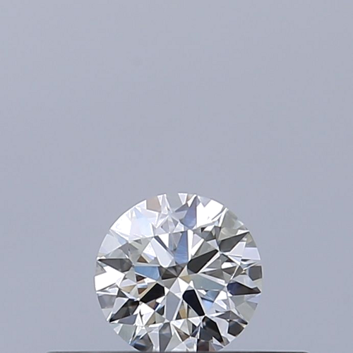 0.19 carat F-VVS1 Excellent cut Natūralus Round Deimantas (1)