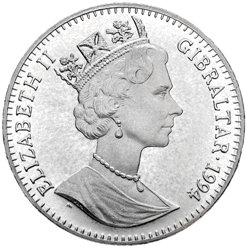 1994 Gibraltar 202 Squadron Silver Coin (2)