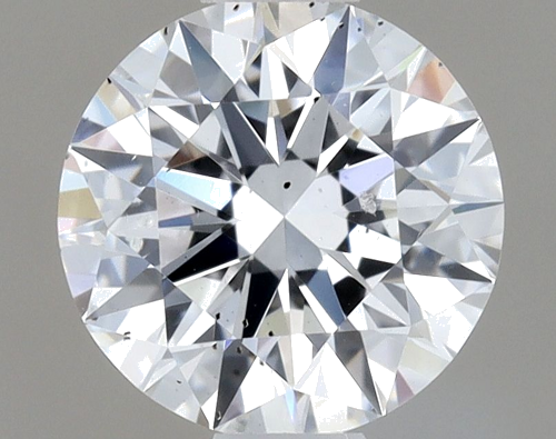 0.51 carat E-SI2 Excellent cut Natūralus Round Deimantas (1)
