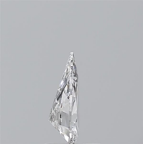 0.7 carat D-VS2 Natūralus Pear Deimantas (1)