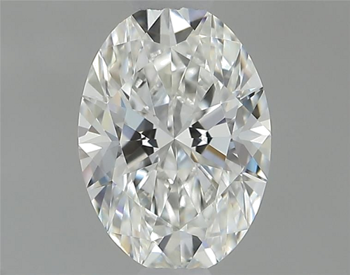 0.42 carat G-VVS2 Natūralus Oval Deimantas (1)