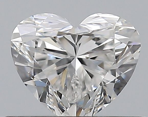 0.5 carat E-VS1 Natūralus Heart Deimantas (1)