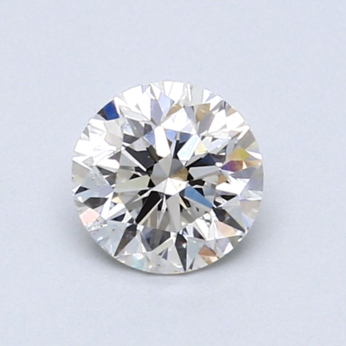 0.77 carat H-SI1 Very Good cut Natūralus Round Deimantas (1)