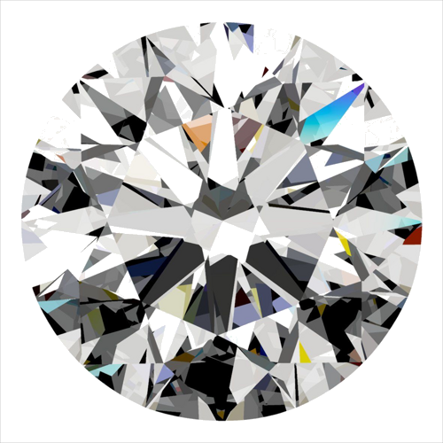 0.3 carat G-VS2 Excellent cut Natūralus Round Deimantas (1)