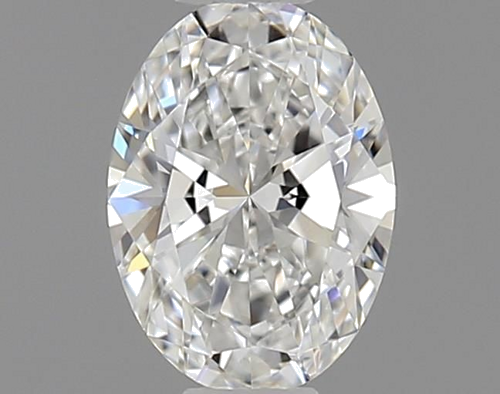 0.38 carat E-VVS1 Natūralus Oval Deimantas (1)