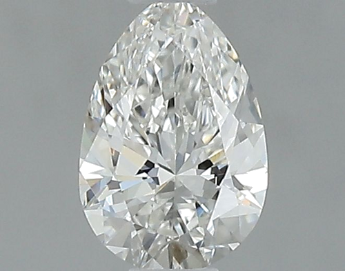 0.33 carat G-VVS2 Natūralus Pear Deimantas (1)