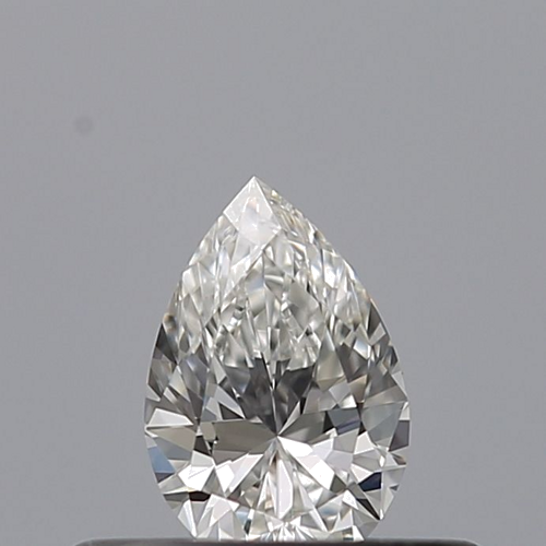 0.23 carat F-IF Natūralus Pear Deimantas (1)