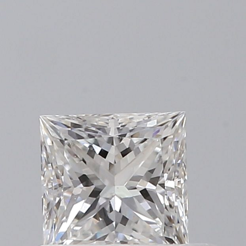 0.47 carat E-VS2 Natūralus Princess Deimantas (1)