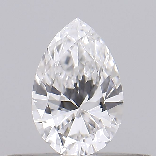 0.2 carat E-VS1 Natūralus Pear Deimantas (1)