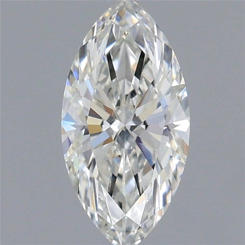 0.51 carat I-VS2 Natūralus Marquise Deimantas (1)