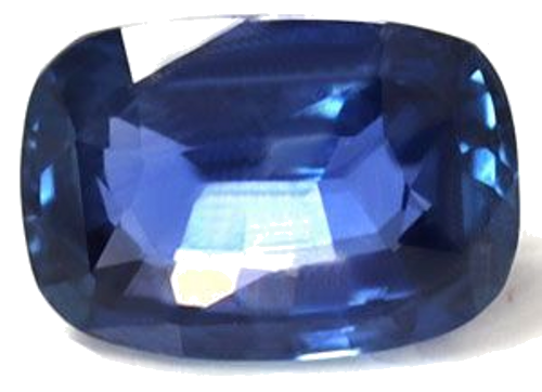 3.06 carat BLUE Cushion Safyras (1)
