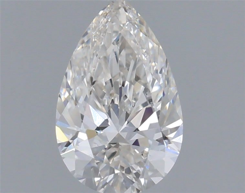 0.62 carat G-VS2 Natūralus Pear Deimantas (1)