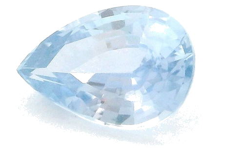 0.56 carat BLUE Pear Safyras (1)