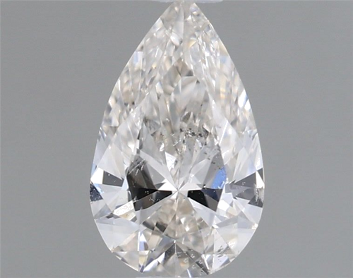 0.5 carat J-SI2 Natūralus Pear Deimantas (1)