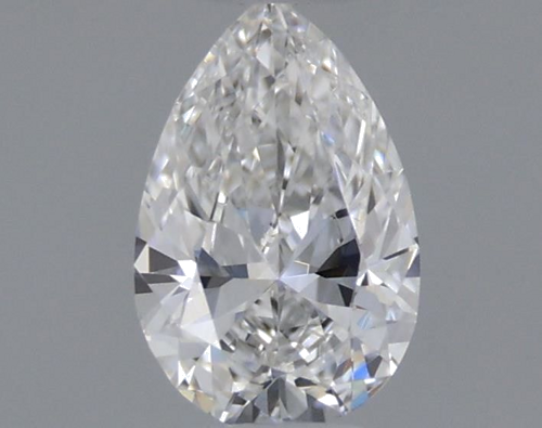 0.18 carat E-VS2 Natūralus Pear Deimantas (1)