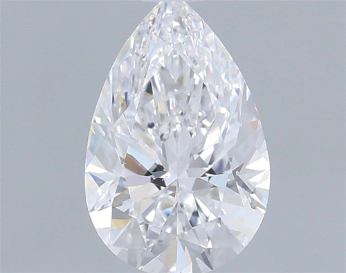 0.54 carat D-VS2 Natūralus Pear Deimantas (1)
