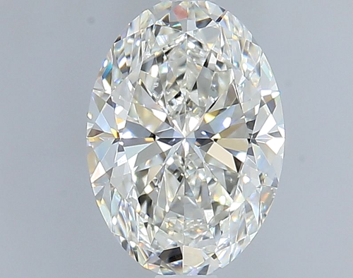 1.0 carat H-SI1 Natūralus Oval Deimantas (1)
