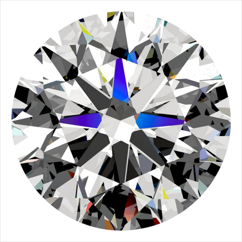 0.33 carat F-VS2 Excellent cut Natūralus Round Deimantas (1)