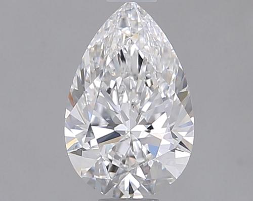 0.64 carat E-VS1 Natūralus Pear Deimantas (1)
