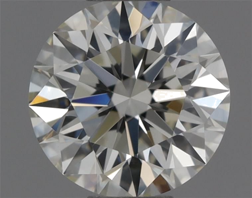 0.42 carat J-VVS1 Excellent cut Natūralus Round Deimantas (1)