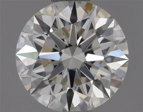 0.66 carat H-VVS1 Excellent cut Natūralus Round Deimantas (1)