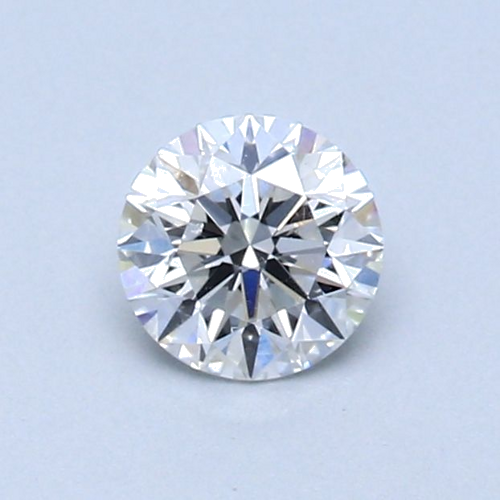 0.52 carat E-SI1 Very Good cut Natūralus Round Deimantas (1)