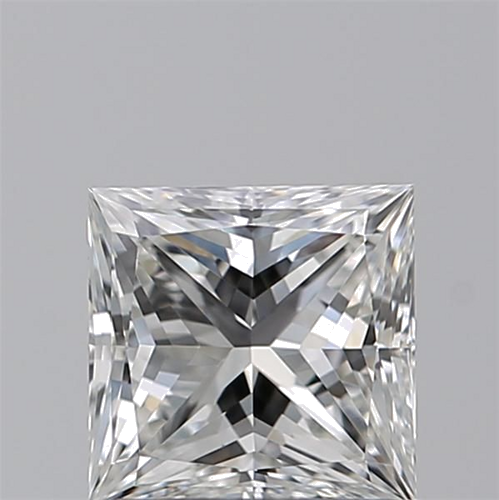 0.8 carat F-VVS2 Natūralus Princess Deimantas (1)
