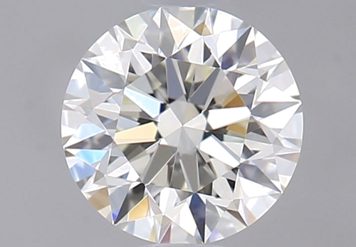 0.52 carat K-IF Excellent cut Natūralus Round Deimantas (1)