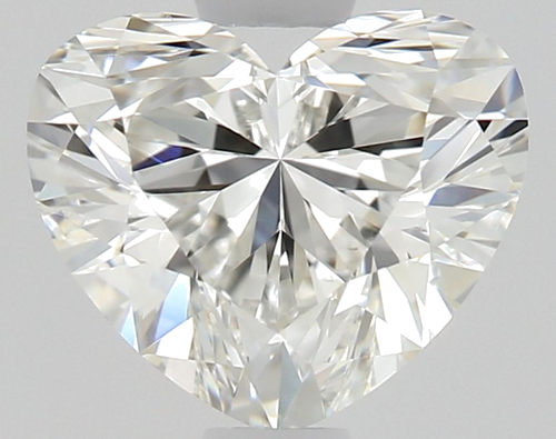 0.9 carat H-VS1 Natūralus Heart Deimantas (1)