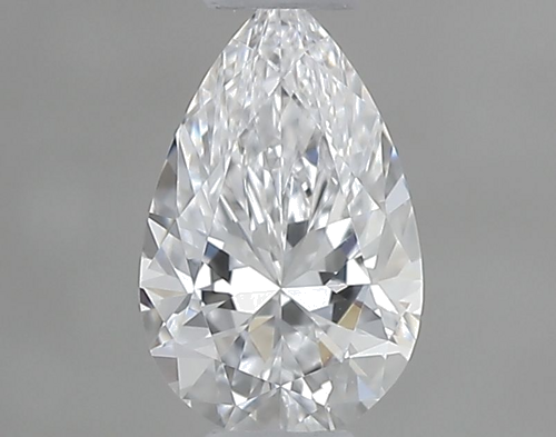 0.3 carat D-VS1 Natūralus Pear Deimantas (1)