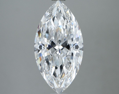 2.53 carat D-VVS2 Natūralus Marquise Deimantas (1)
