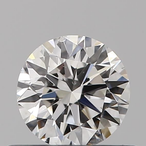 0.4 carat F-SI2 Excellent cut Natūralus Round Deimantas (1)