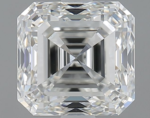 2.0 carat H-VS1 Natūralus Asscher Deimantas (1)