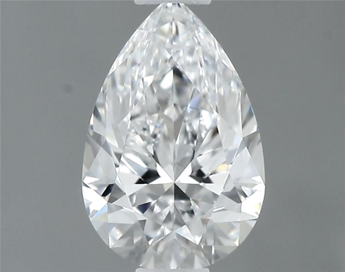 0.52 carat D-VS2 Natūralus Pear Deimantas (1)