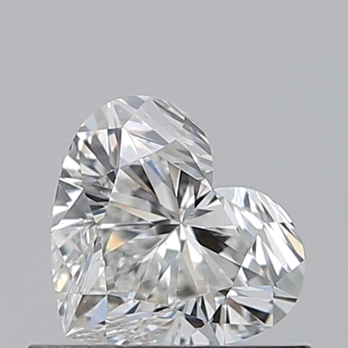 0.61 carat G-VS2 Natūralus Heart Deimantas (1)