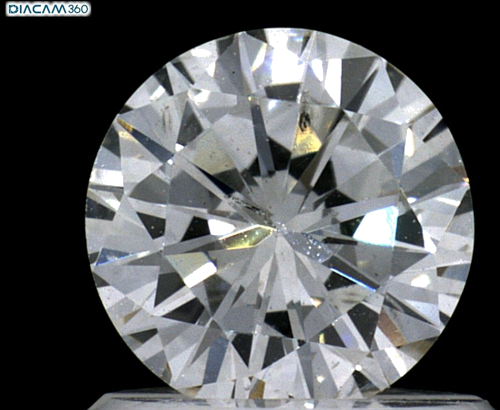 0.82 carat G-SI2 Very Good cut Natūralus Round Deimantas (1)