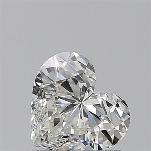 0.9 carat H-VVS1 Natūralus Heart Deimantas (1)