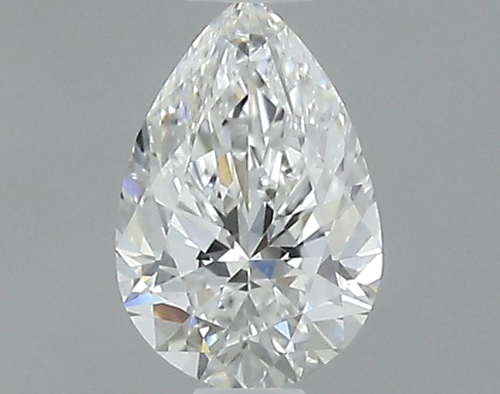 0.51 carat E-VS1 Natūralus Pear Deimantas (1)