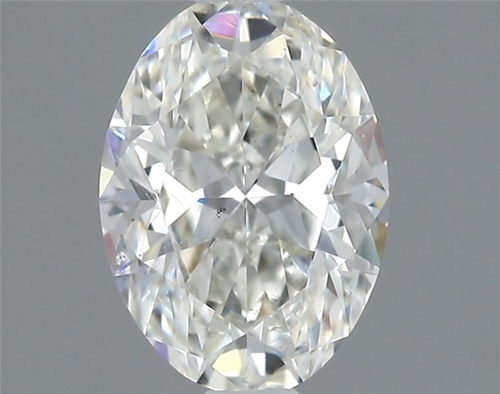 0.41 carat I-SI1 Natūralus Oval Deimantas (1)