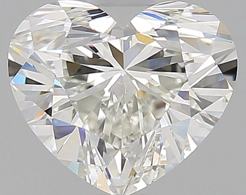 0.9 carat I-SI1 Natūralus Heart Deimantas (1)