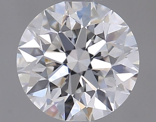0.5 carat F-VVS2 Excellent cut Natūralus Round Deimantas (1)