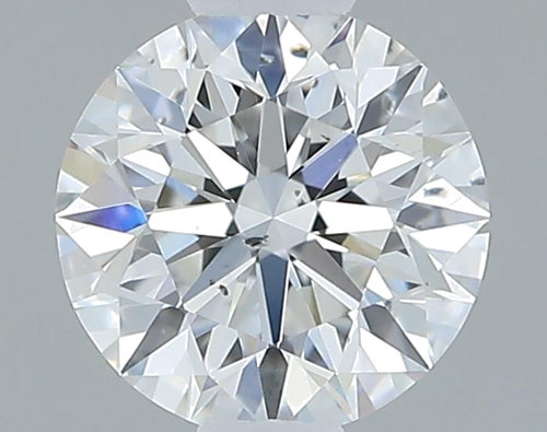 0.45 carat F-SI2 Excellent cut Natūralus Round Deimantas (1)
